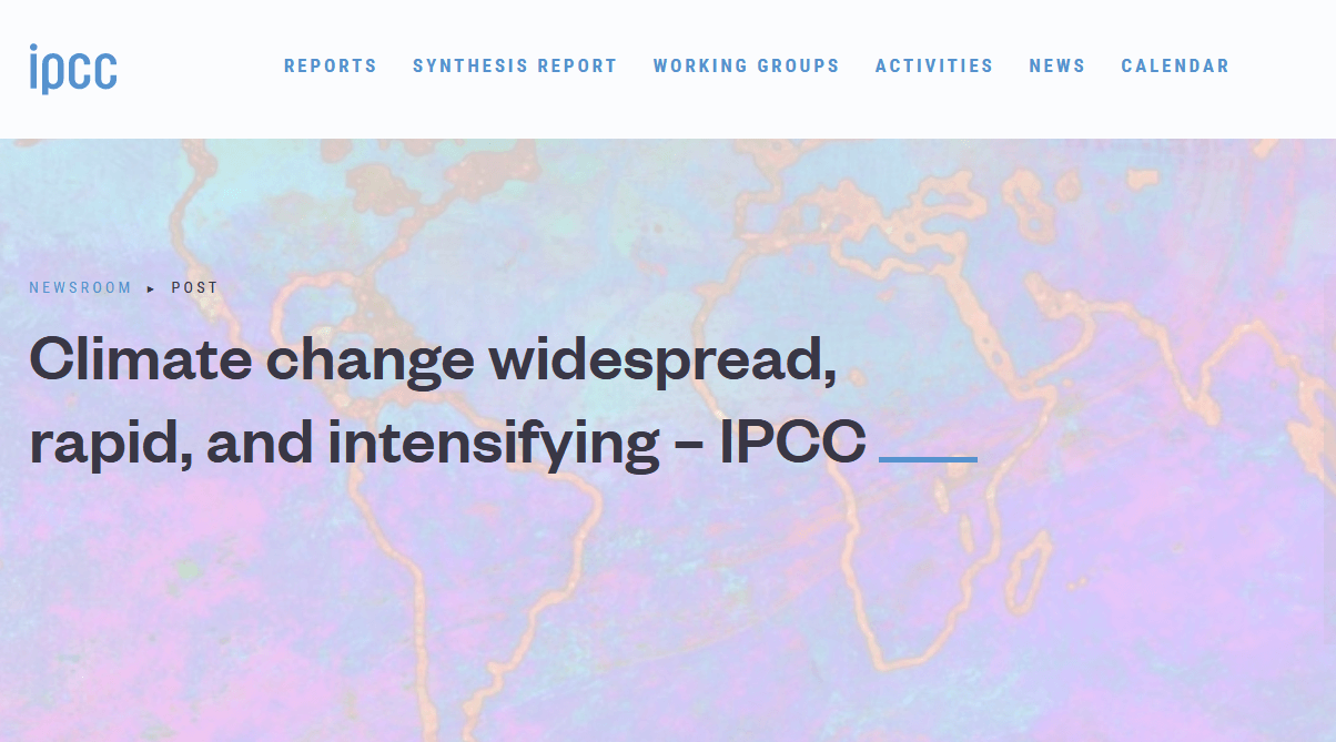 2021 IPCC Report 5